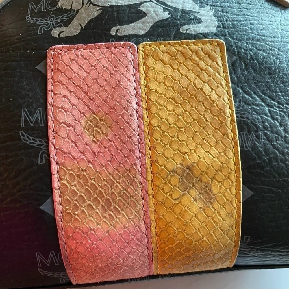 MCM Black and Multicolor Women's Bag
